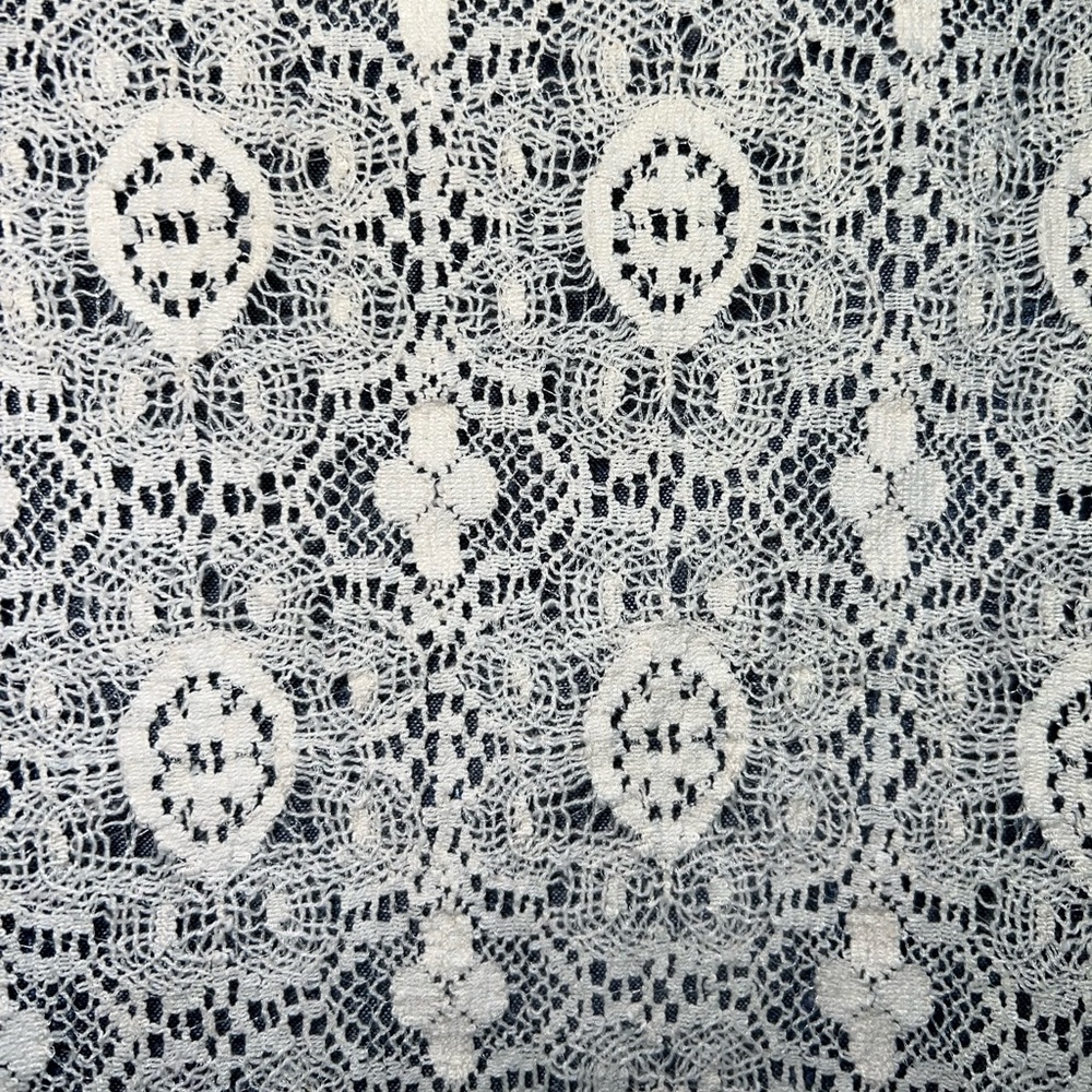 Derek Heart denim and crochet lace babydoll dress - Picture 5 of 5